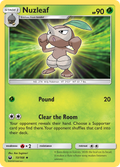 Nuzleaf  SM  Celestial Storm - Uncommon