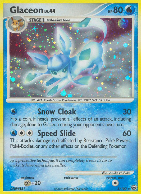 Glaceon (5)  - Holofoil Majestic Dawn - Holo Rare