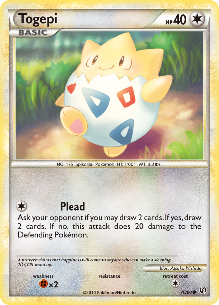 Togepi 070  Undaunted - Common