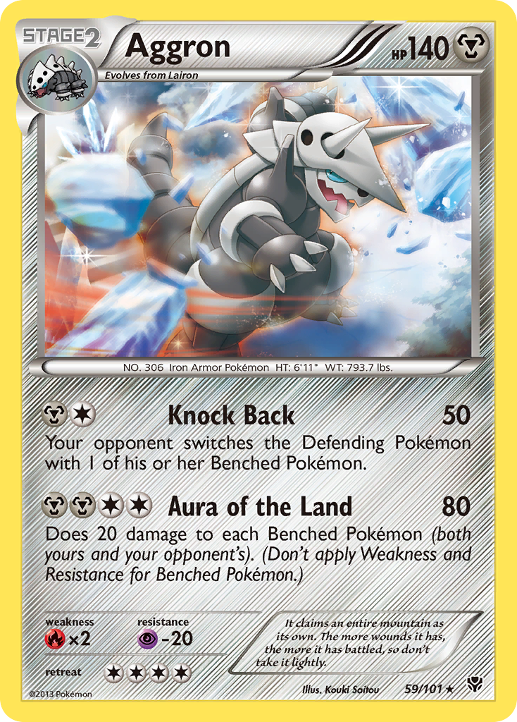 Aggron  Plasma Blast - Rare
