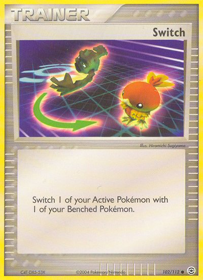 Switch 102/112  FireRed & LeafGreen - Common