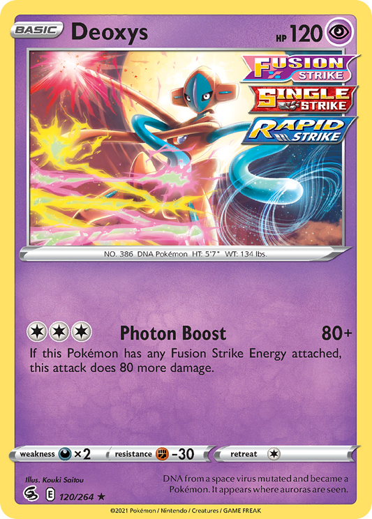 Deoxys 120/264  Deck Exclusives - Rare