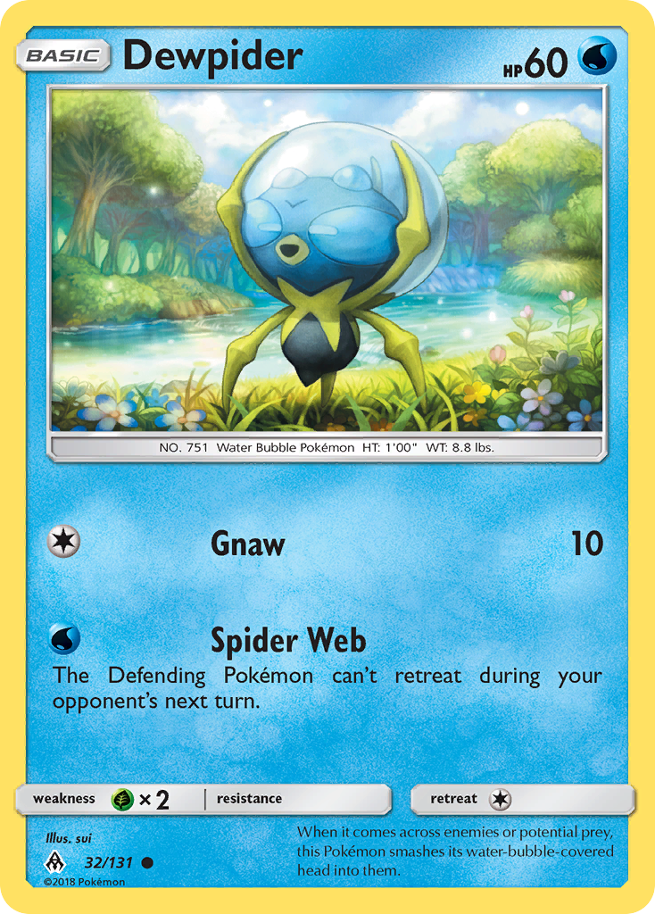 Dewpider  SM  Forbidden Light - Common