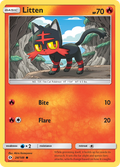 Litten 024  SM Base Set - Common