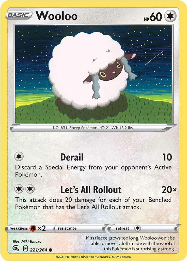 Wooloo (221) 221  SWSH08 Fusion Strike - Common