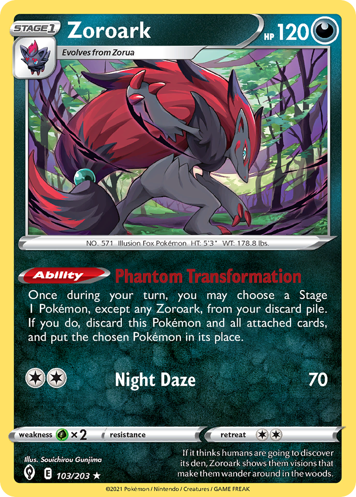 Zoroark 103/203  Deck Exclusives - Promo