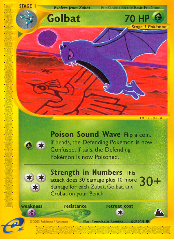 Golbat  Skyridge - Common