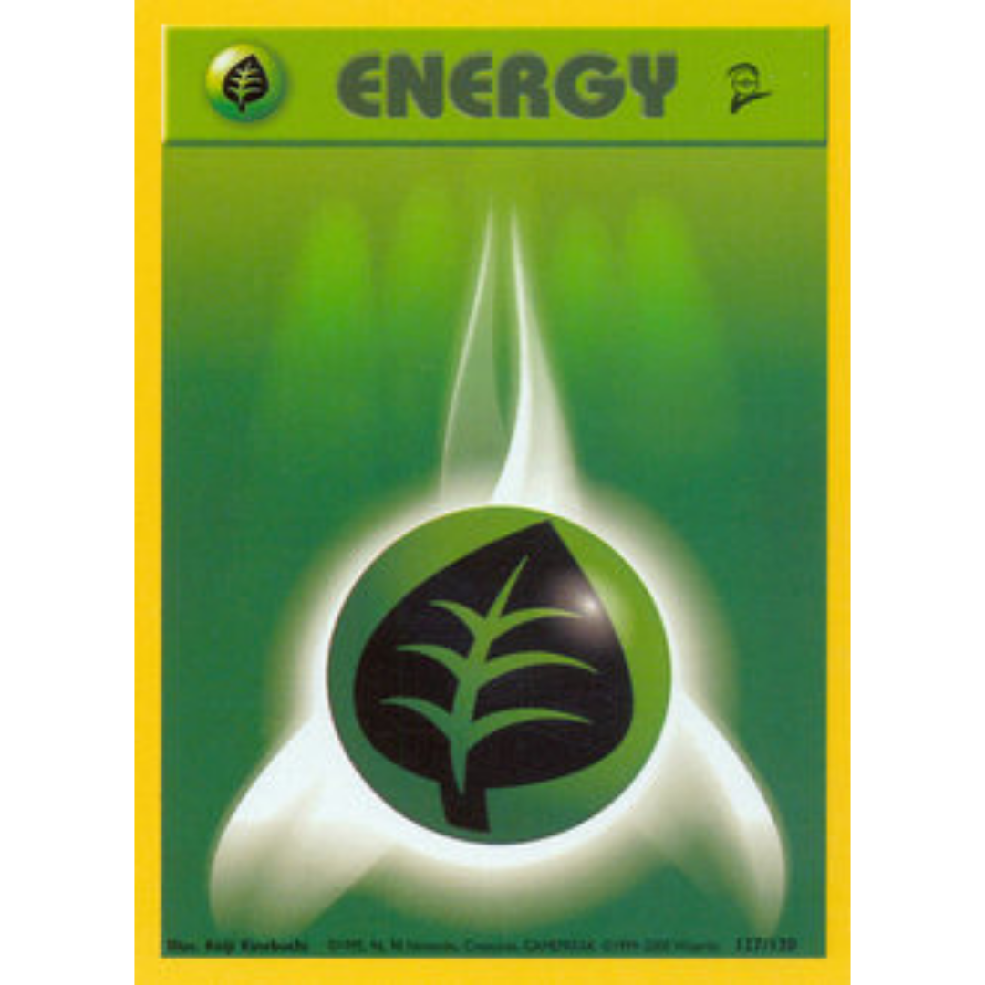 Grass Energy 127  Base Set 2 - Common