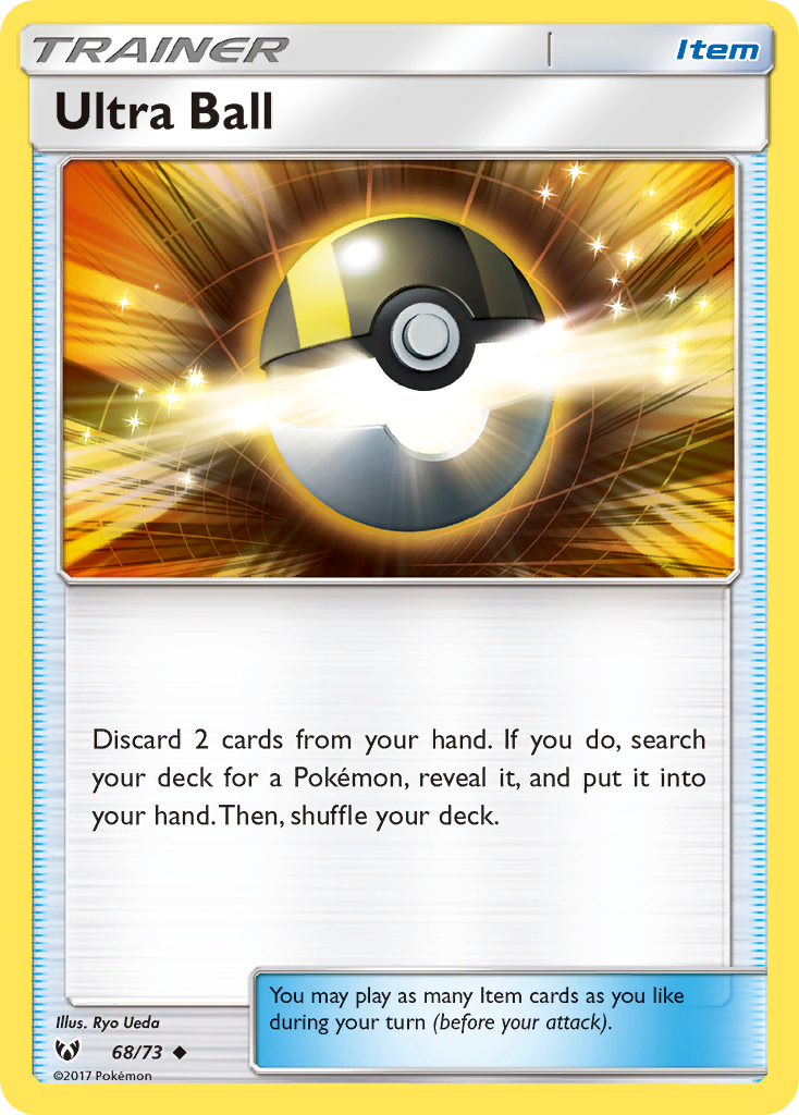 Ultra Ball 068  Shining Legends - Uncommon