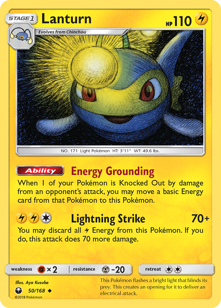 Lanturn  SM  Celestial Storm - Uncommon