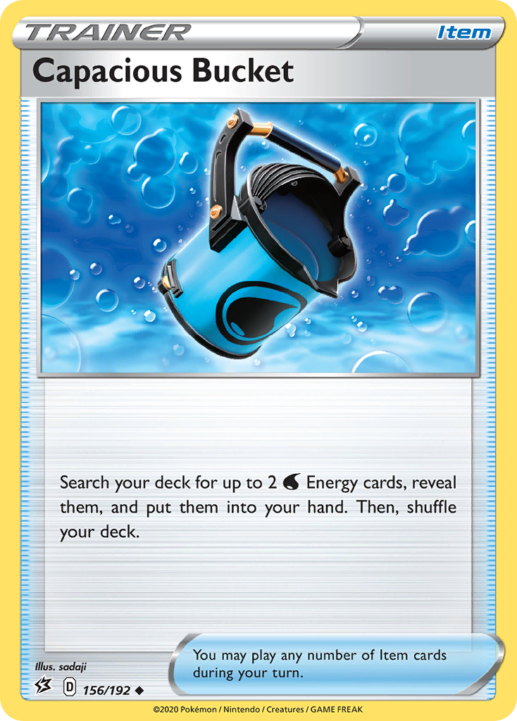 Capacious Bucket 156  SWSH02 Rebel Clash - Uncommon