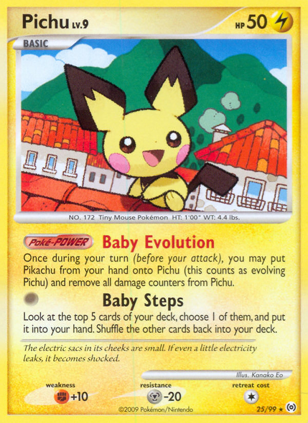 Pichu 025  Arceus - Rare