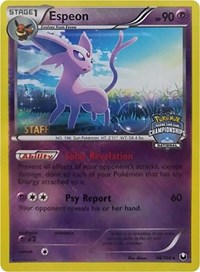 Espeon - 48/108 (National Championships) [Staff]/108  - Reverse Holofoil League & Championship Cards - Promo