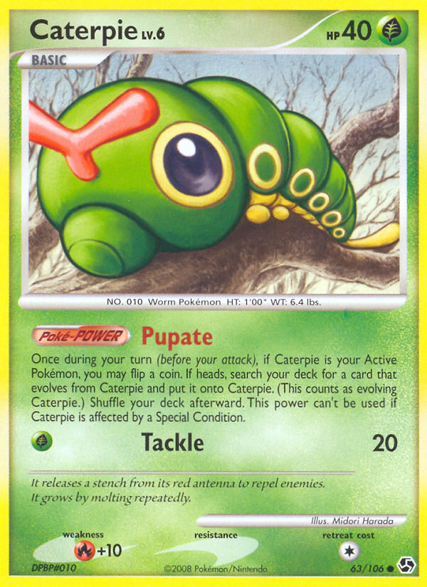 Caterpie 063/106  Great Encounters - Common