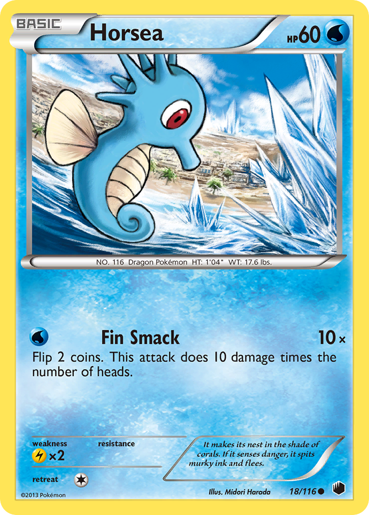 Horsea  Plasma Freeze - Common