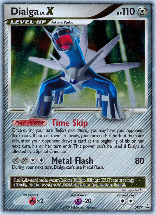 Dialga LV.X - DP37  - Holofoil Diamond and Pearl Promos - Promo