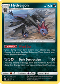 Hydreigon 062  SM  Crimson Invasion - Rare