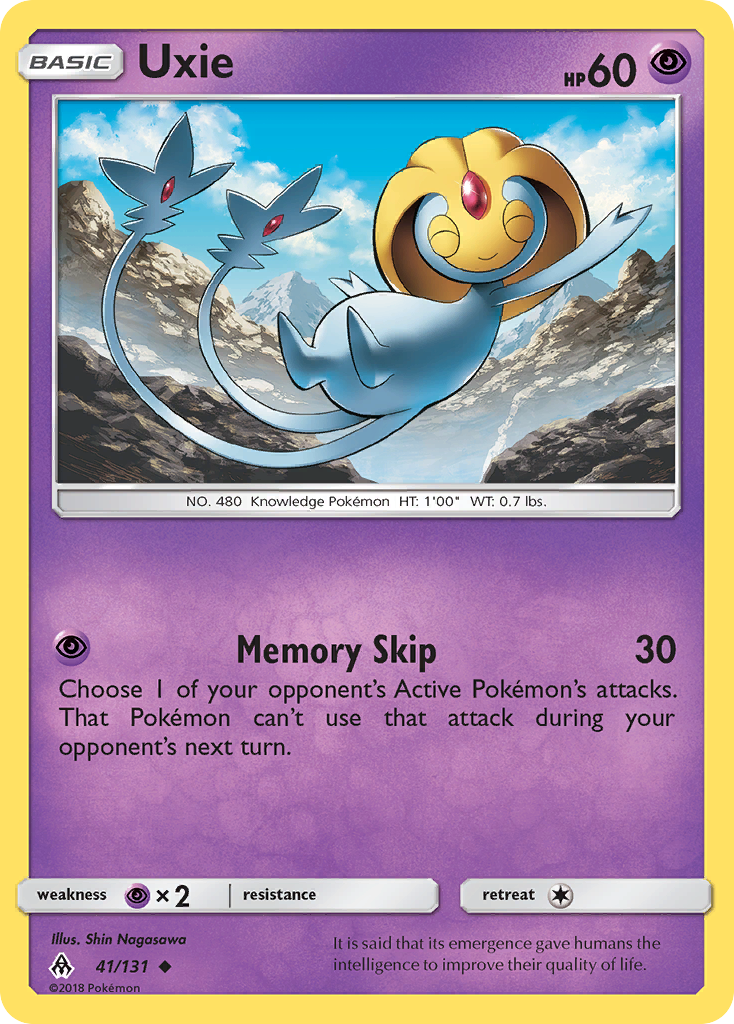 Uxie 041  SM  Forbidden Light - Uncommon