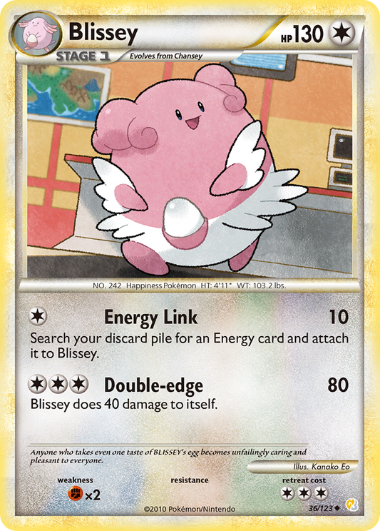 Blissey 036  HeartGold SoulSilver - Uncommon