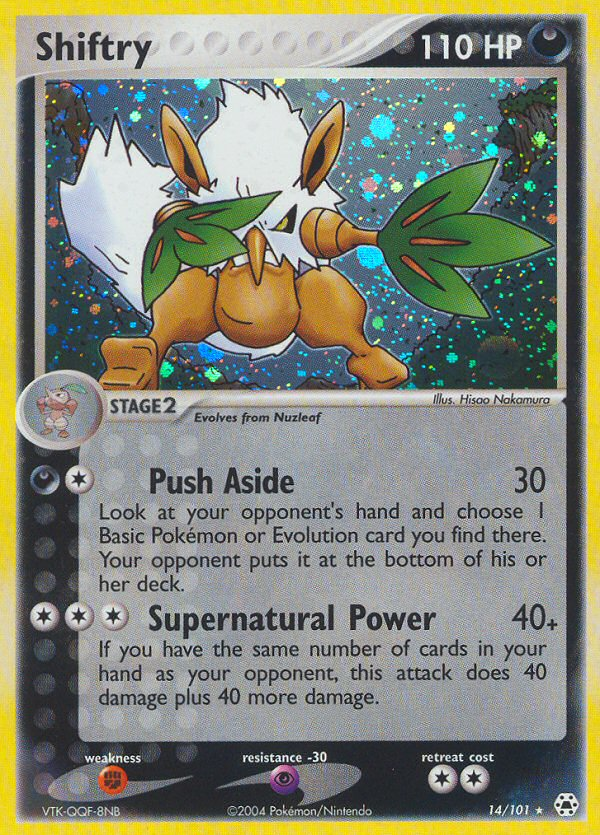 Shiftry  - Holofoil Hidden Legends - Holo Rare