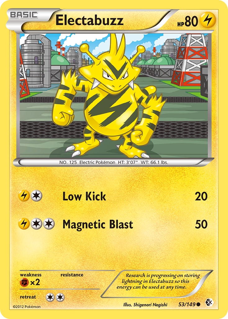 Electabuzz 053  Boundaries Crossed - Common