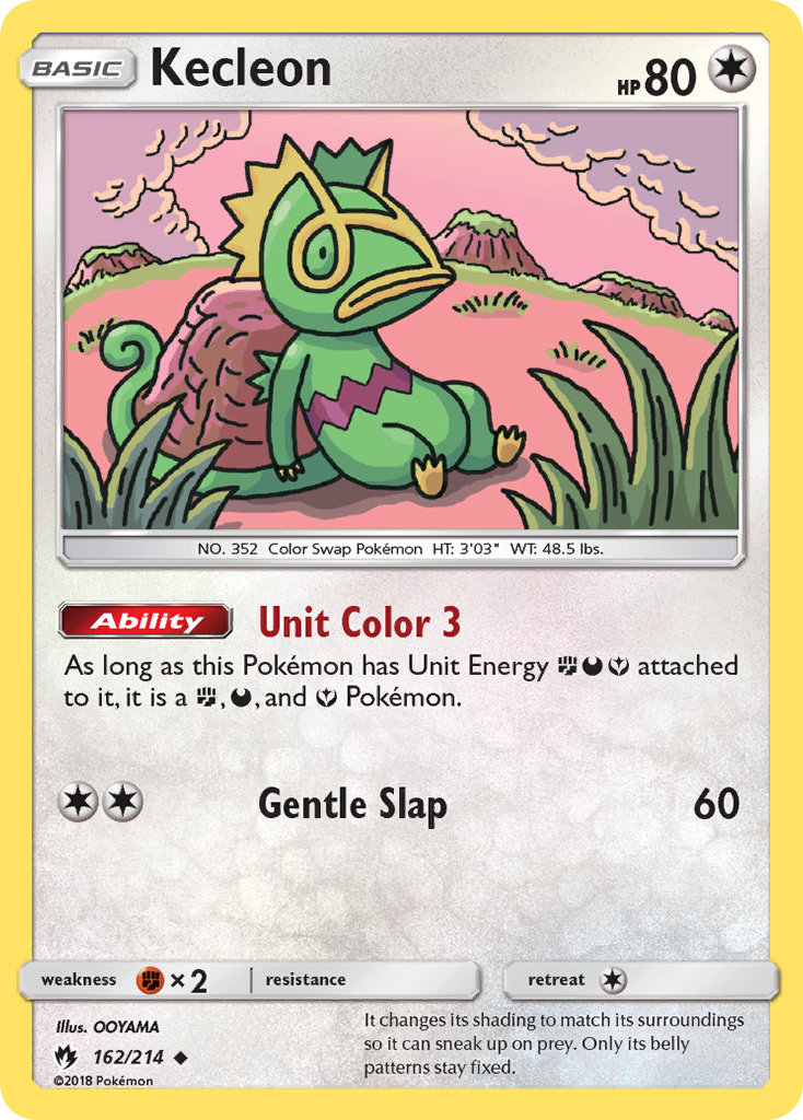 Kecleon (162) 162  SM  Lost Thunder - Uncommon