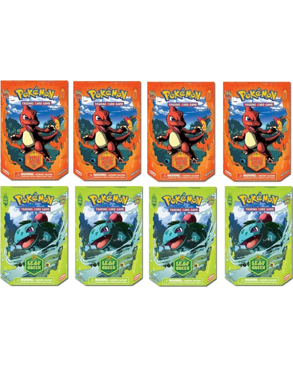 EX: Fire Red & Leaf Green - Theme Deck Display