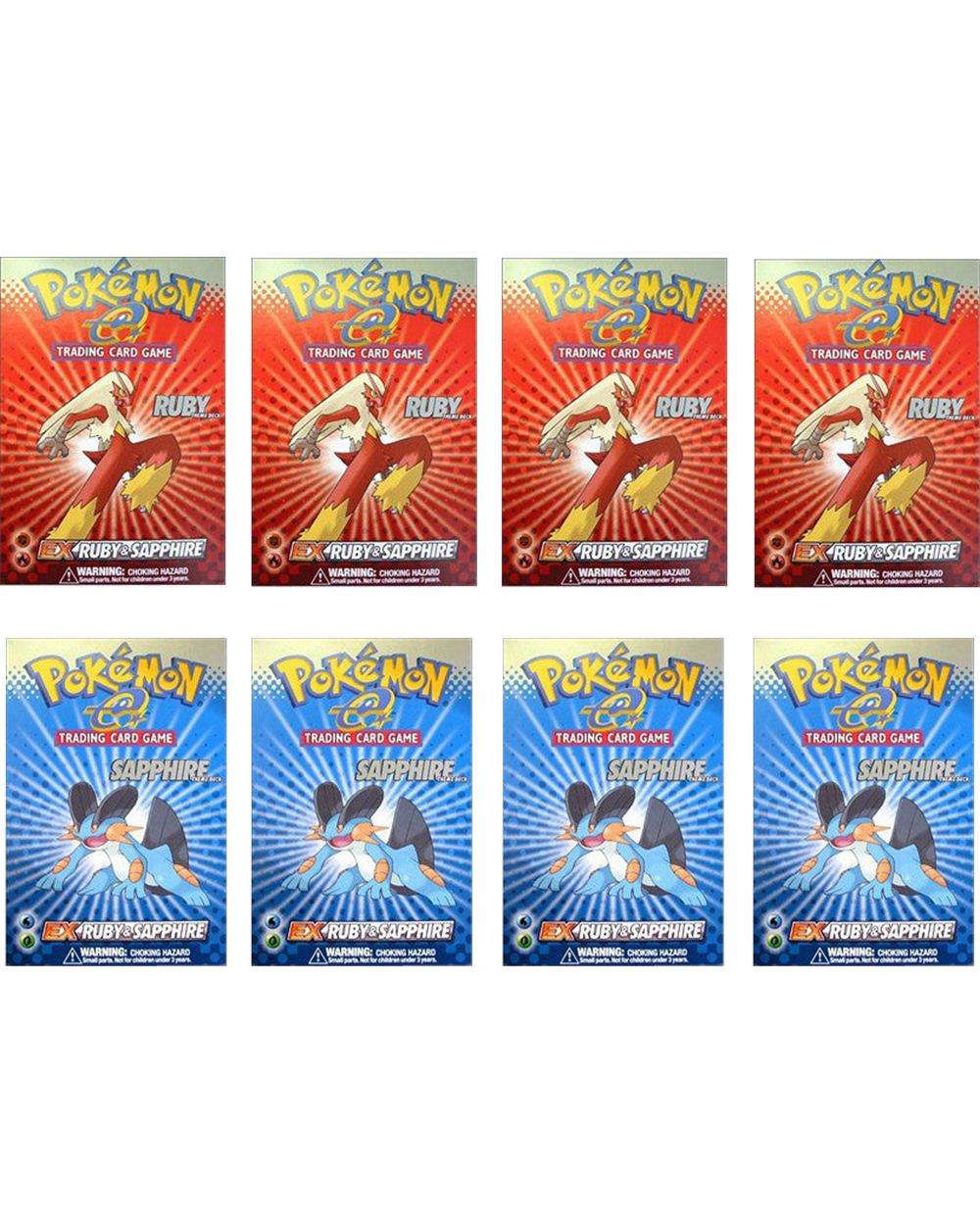 EX: Ruby & Sapphire - Preconstructed Theme Deck Display