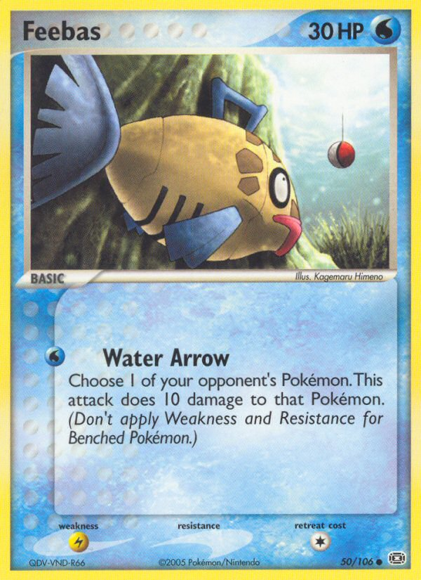 Feebas 050/106  Emerald - Common