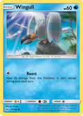 Wingull 037  SM Base Set - Common
