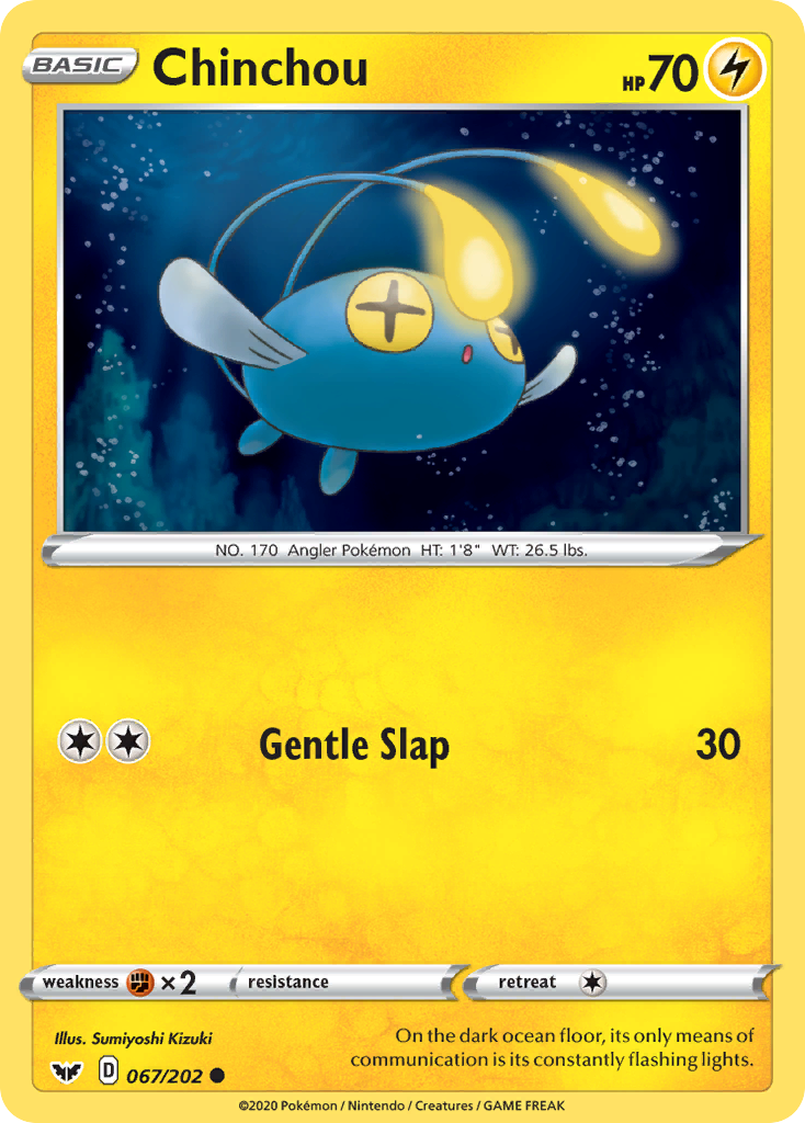 Chinchou (067) 067  SWSH01 Sword & Shield Base Set - Common