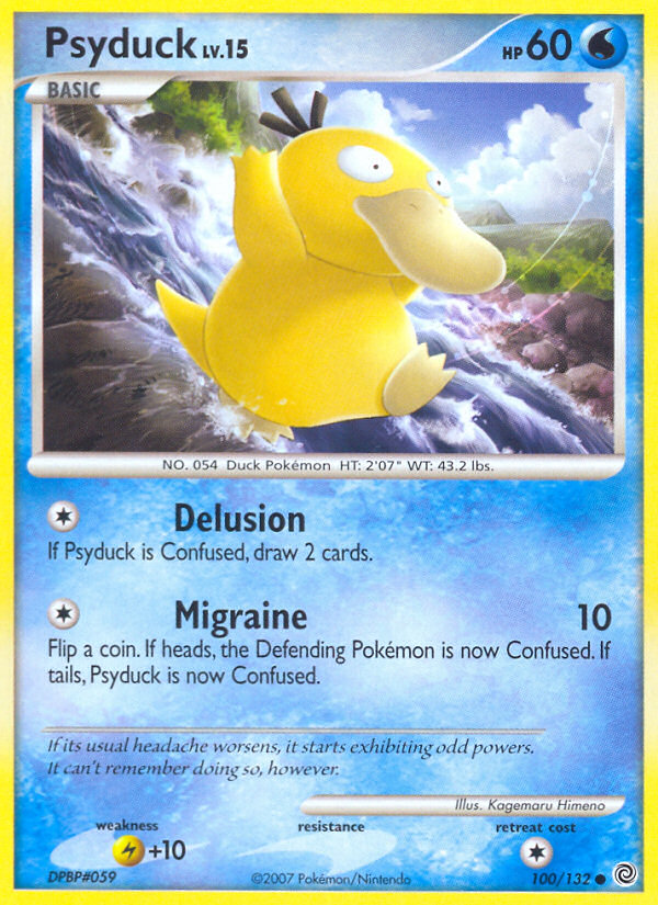 Psyduck 100  Secret Wonders - Common