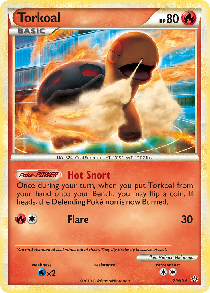 Torkoal  Unleashed - Rare