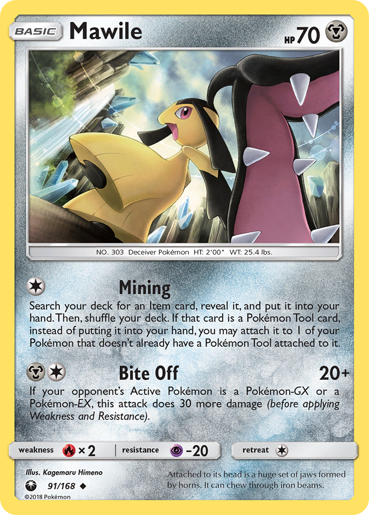 Mawile  SM  Celestial Storm - Uncommon