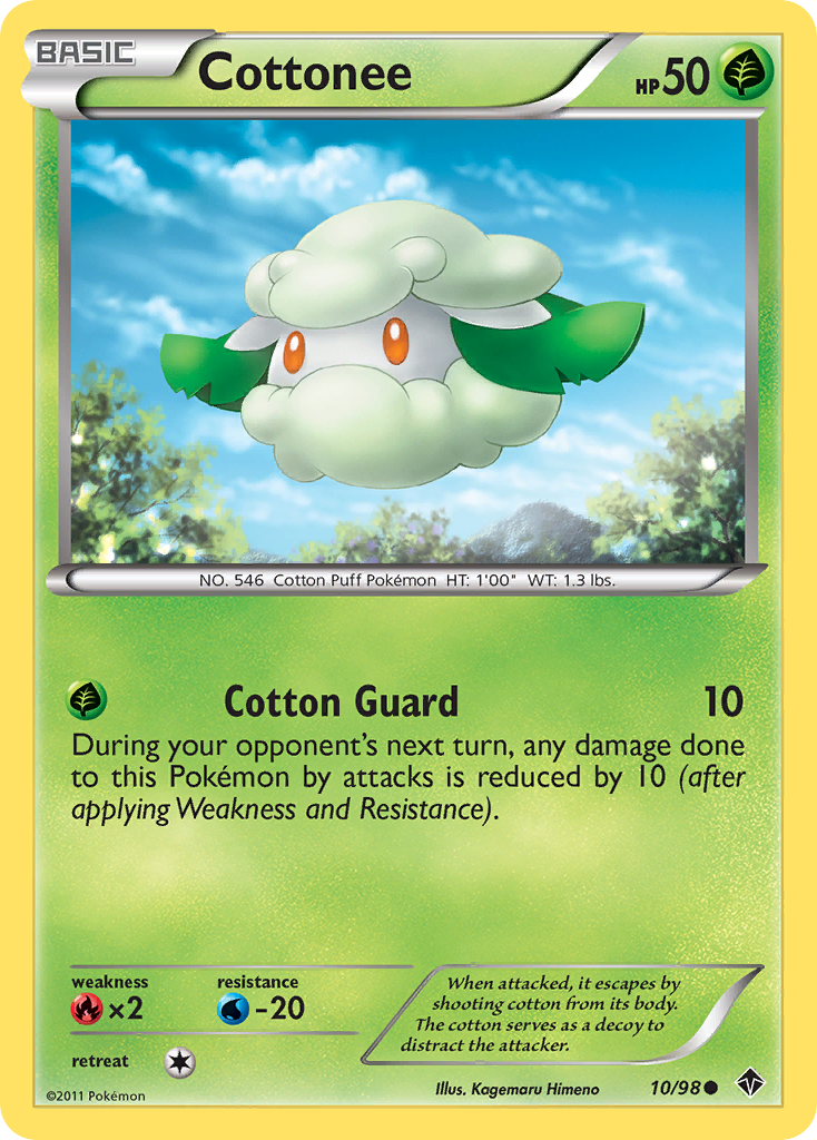 Cottonee (10)  Emerging Powers - Common