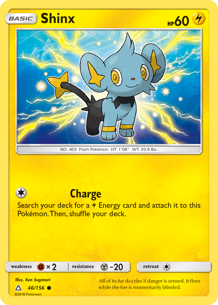 Shinx (46) 046  SM  Ultra Prism - Common