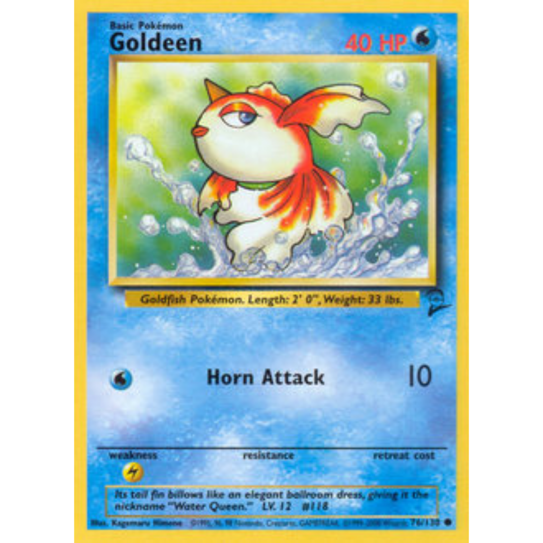 Goldeen 076  Base Set 2 - Common