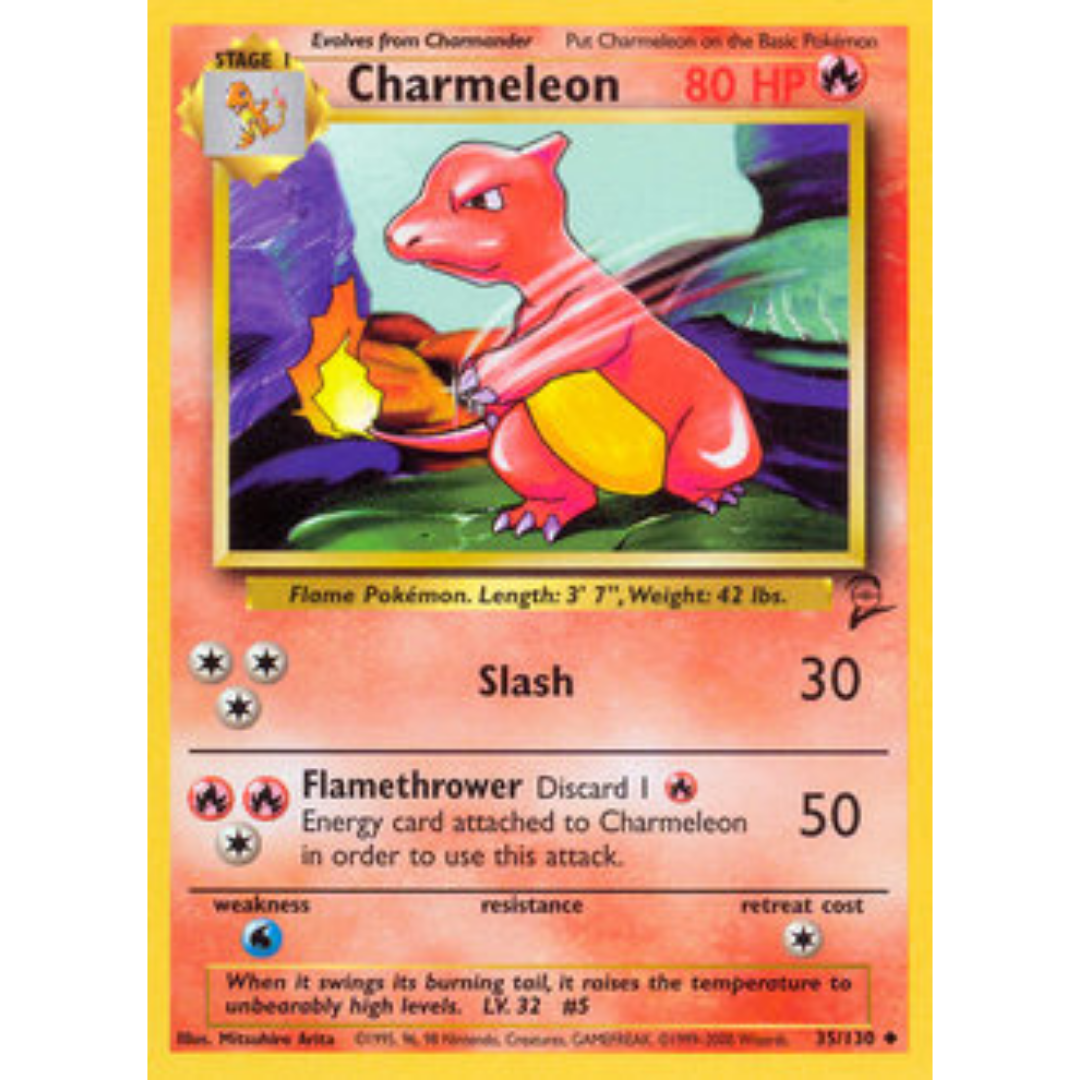Charmeleon 035  Base Set 2 - Uncommon