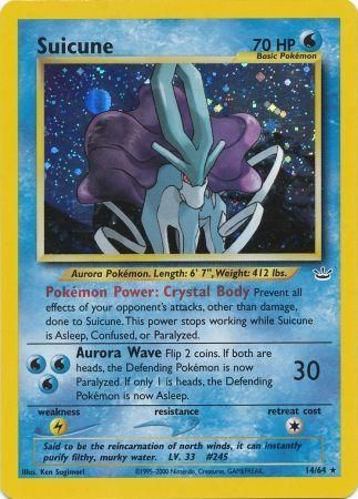 Suicune (14)  Neo Revelation - Holo Rare