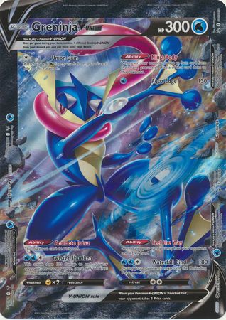 Greninja V-UNION  - Holofoil Jumbo Cards - Promo