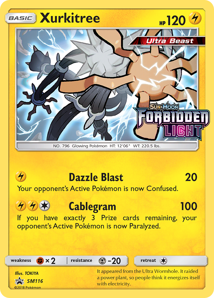 Xurkitree - SM116 (Prerelease)  - Holofoil SM Promos - Promo