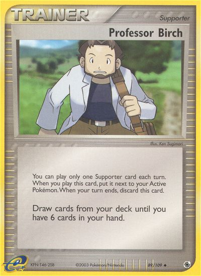 Professor Birch/109  Ruby and Sapphire - Uncommon