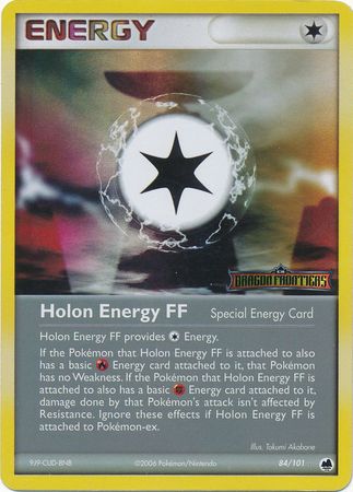 Holon Energy FF  - Reverse Holofoil Dragon Frontiers - Rare
