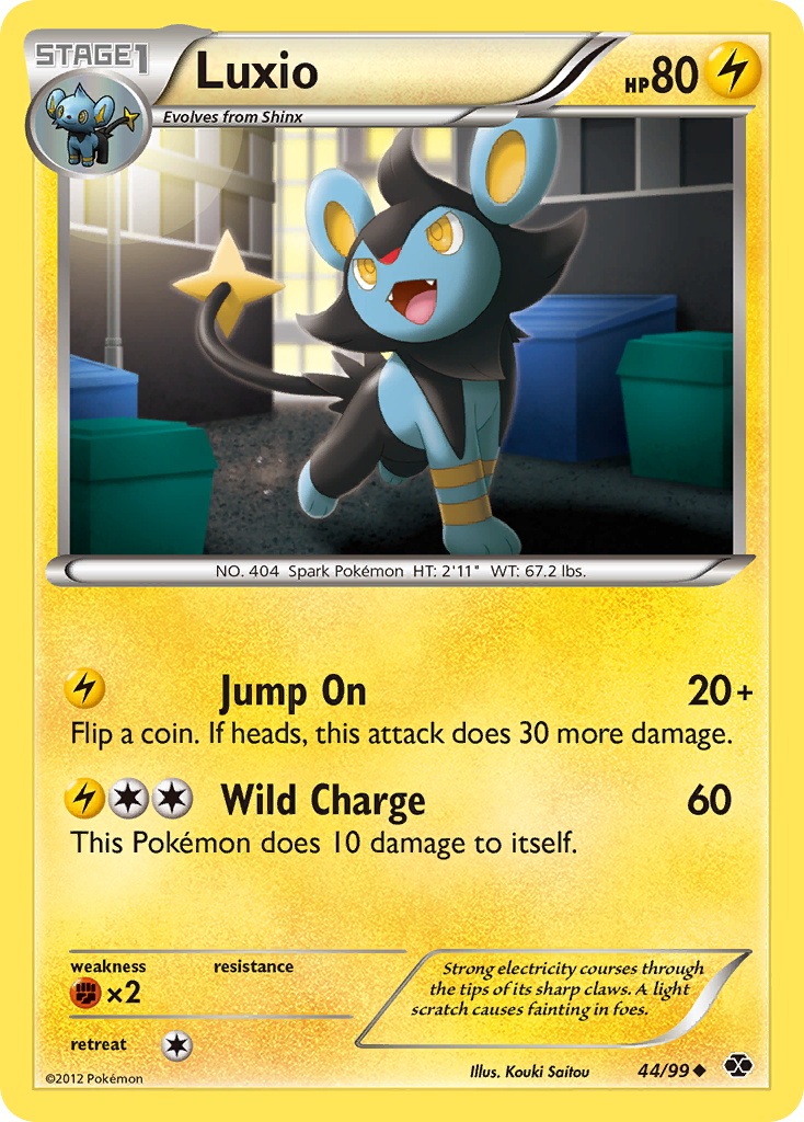 Luxio (44)  Next Destinies - Uncommon