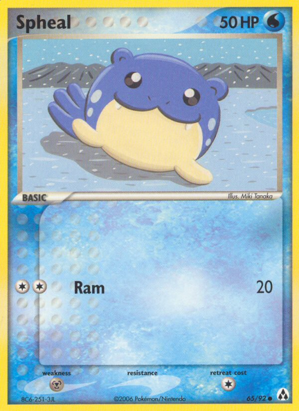 Spheal 065  Legend Maker - Common