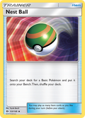 Nest Ball 123  SM Base Set - Uncommon