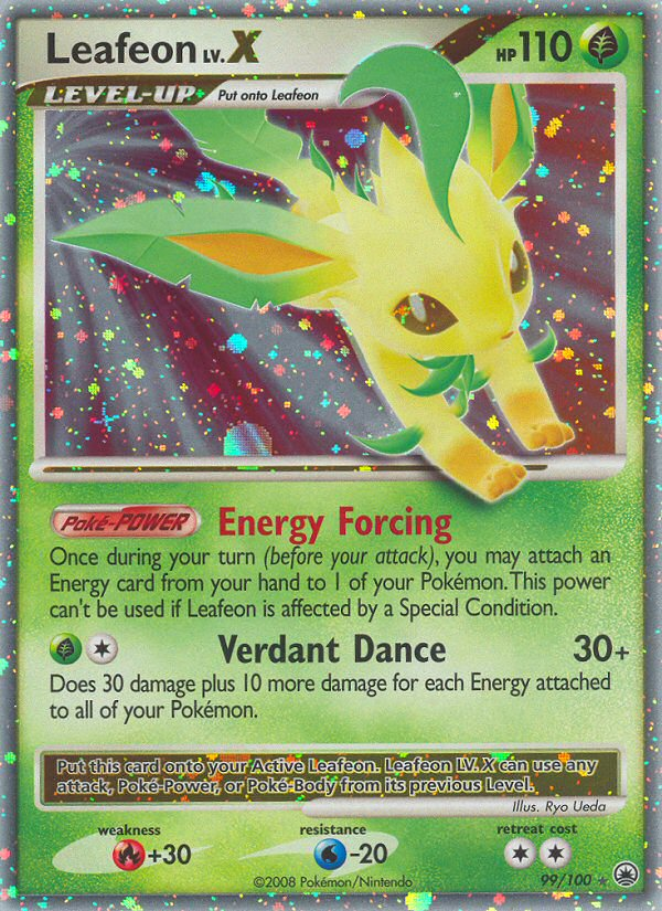 Leafeon LV.X  - Holofoil Majestic Dawn - Ultra Rare