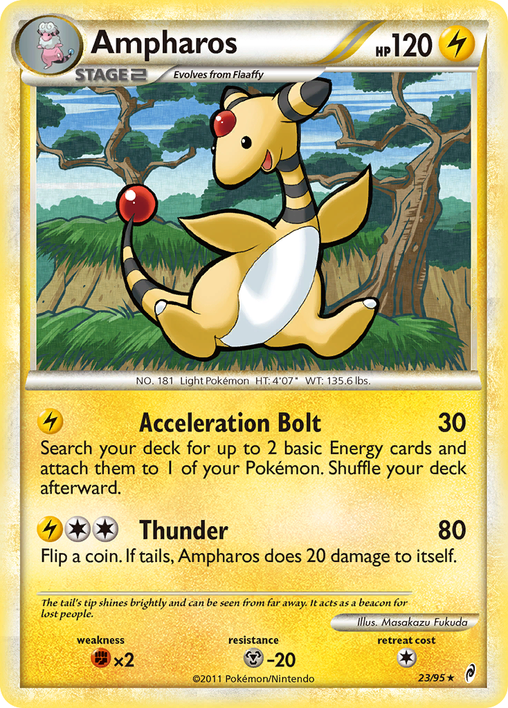 Ampharos  Call of Legends - Rare