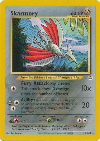 Skarmory 023  - Unlimited Neo Revelation - Rare