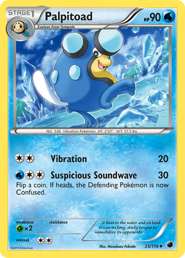 Palpitoad 025  Plasma Freeze - Uncommon